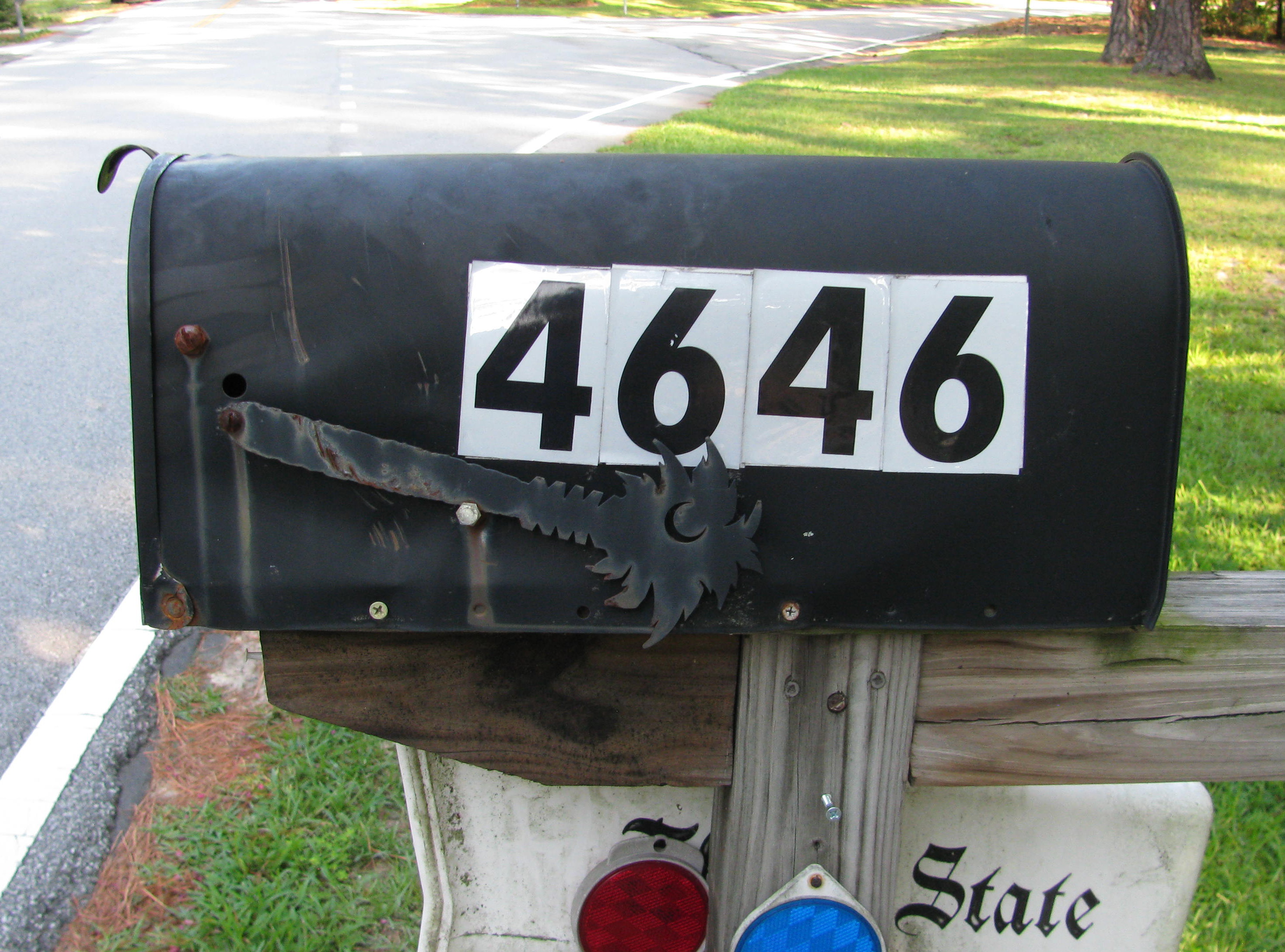 Black Mailbox Flag