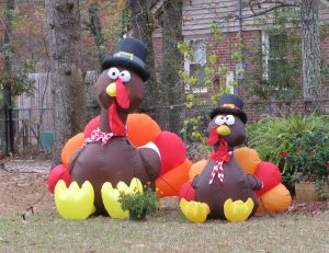 Inflatable Turkeys