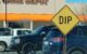 Home Depot with Dip Sign